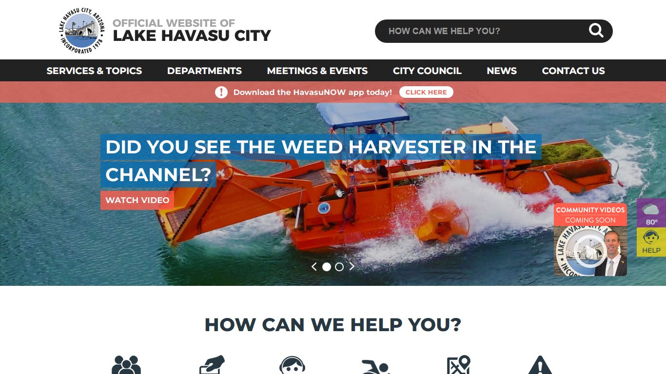 OFFICIAL WEBSITE OF LAKE HAVASU CITY